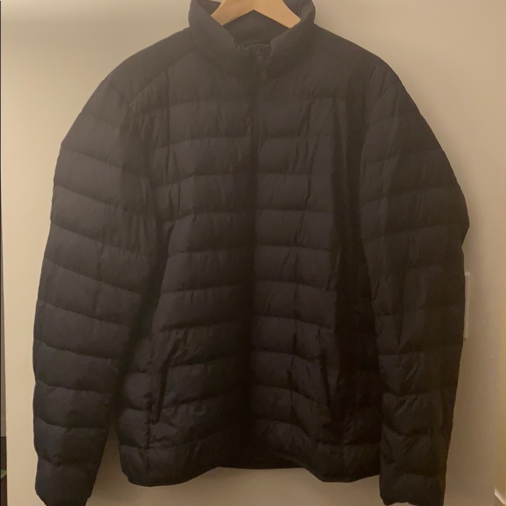 Uniqlo Light Nylon Down Jacket Black
